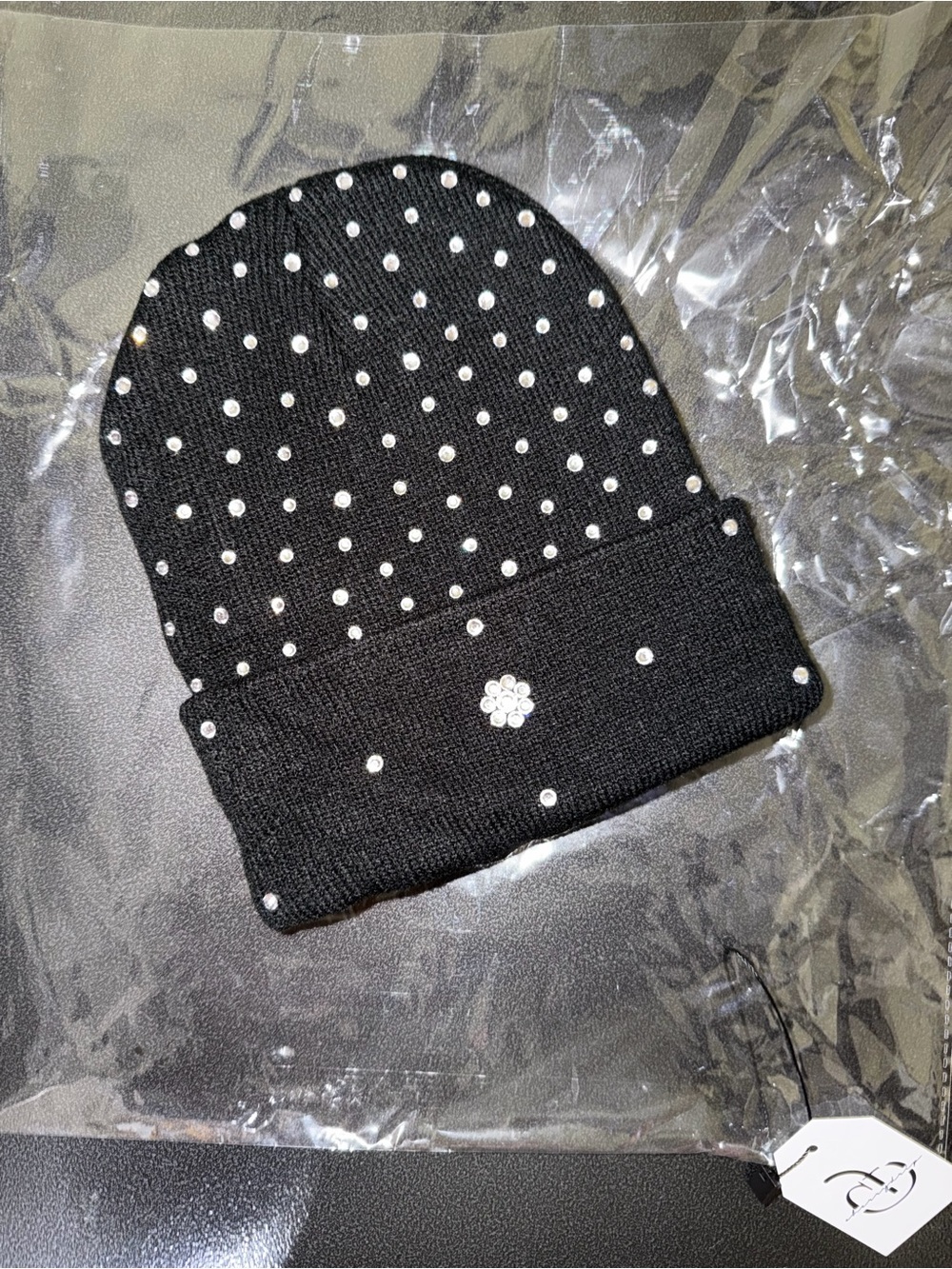 “Black Orchid” Beanie